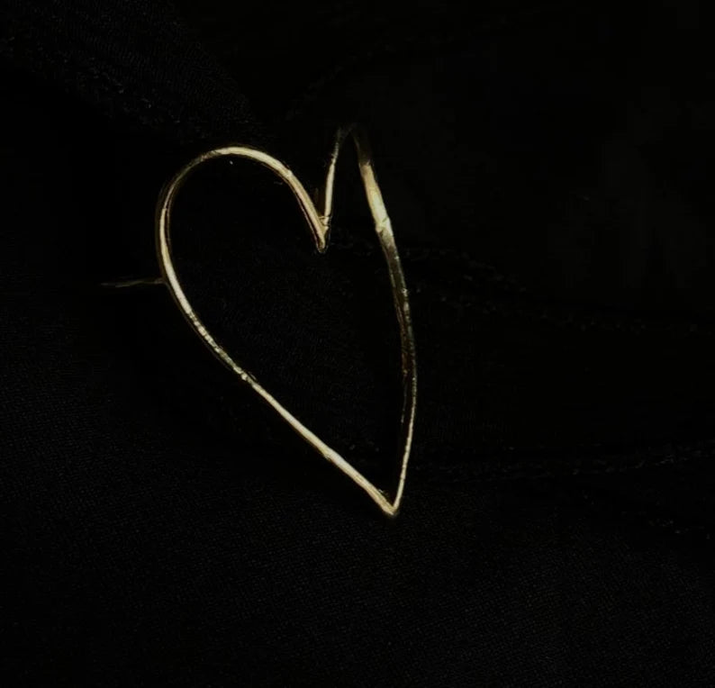 14k Gold Heart Ring